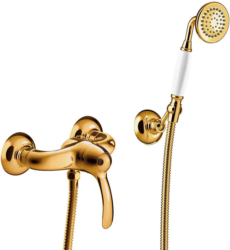 Tres Monoclasic sprchová batéria nástenná zlatá 242.167.01.OR