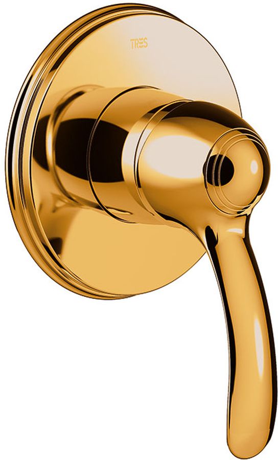 Tres Monoclasic sprchová batéria podomietková zlatá 242.177.01.OR