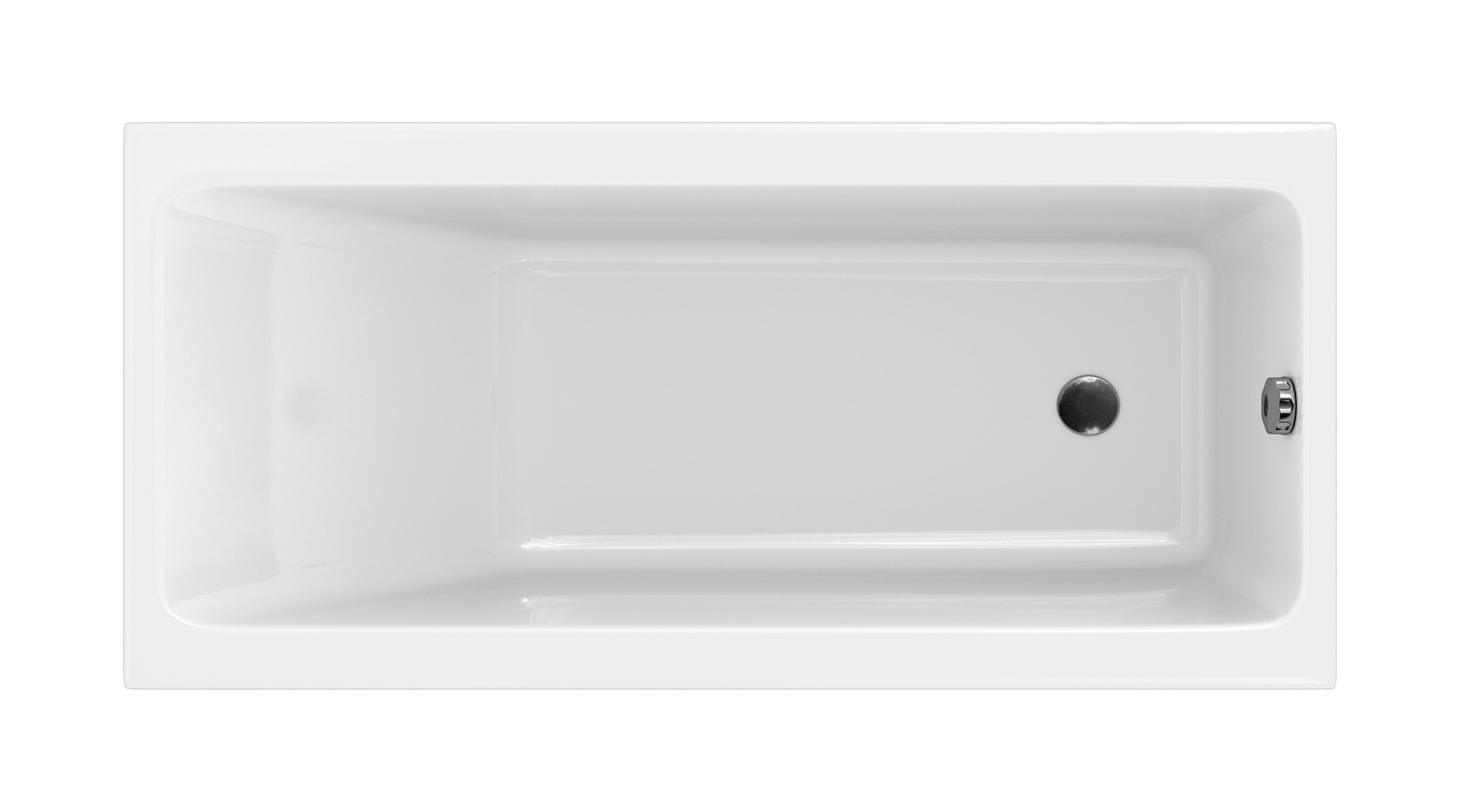 Cersanit Crea obdĺžniková vaňa 170x75 cm biela S301-226