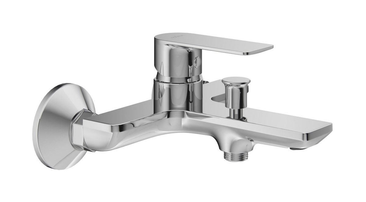 Actima Glad vaňová/sprchová batéria nástenná chrómová ARAC.1105CR