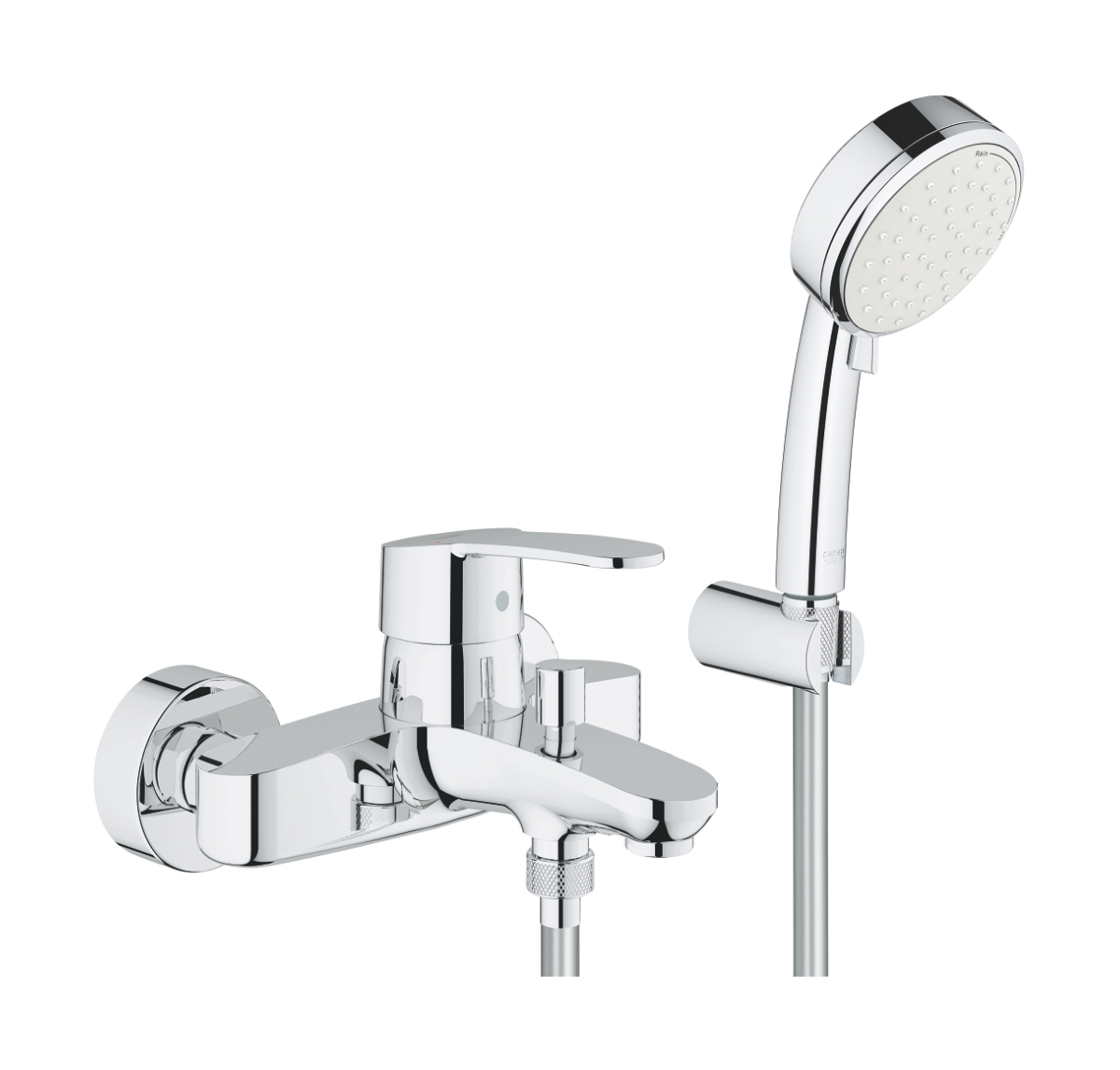 Grohe Eurostyle Cosmopolitan vaňová/sprchová batéria nástenná StarLight Chrome 3359220A