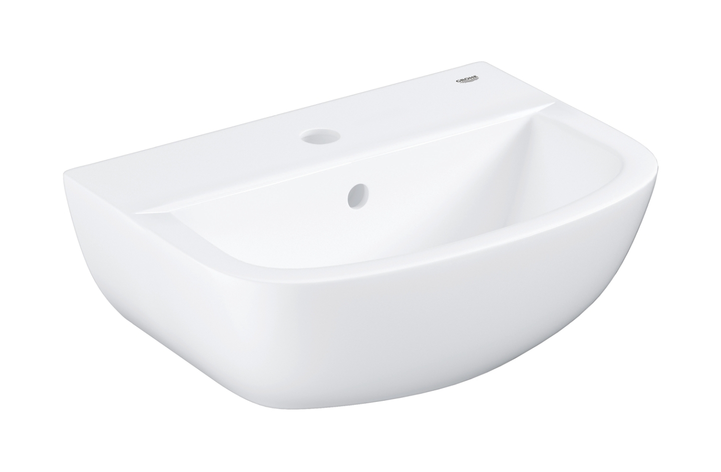 Grohe Bau Ceramic umývadlo 45.3x35.4 cm polkruhový klasické umývadlo biela 39424000