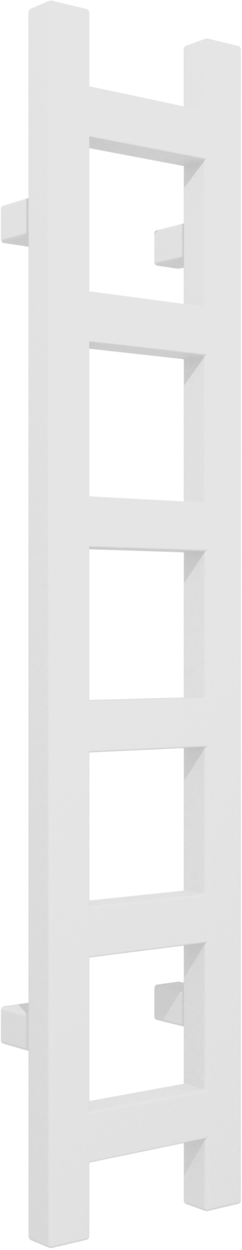 Terma Easy kúpeľňový radiátor rebríkový 128x20 cm biela WZEAN128020K916S8U