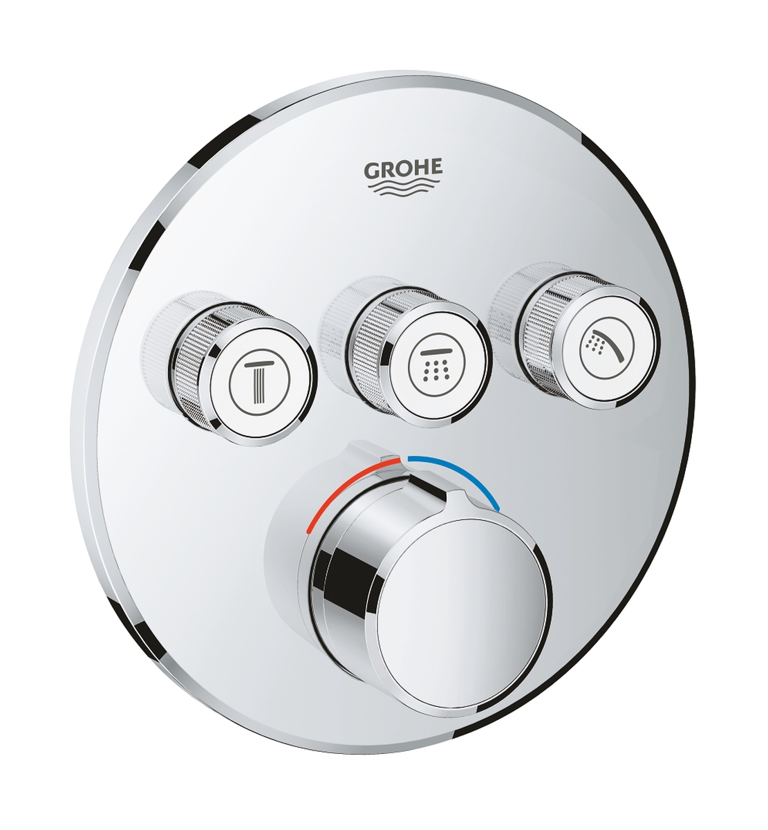 Grohe SmartControl vaňová/sprchová batéria podomietková StarLight Chrome 29146000