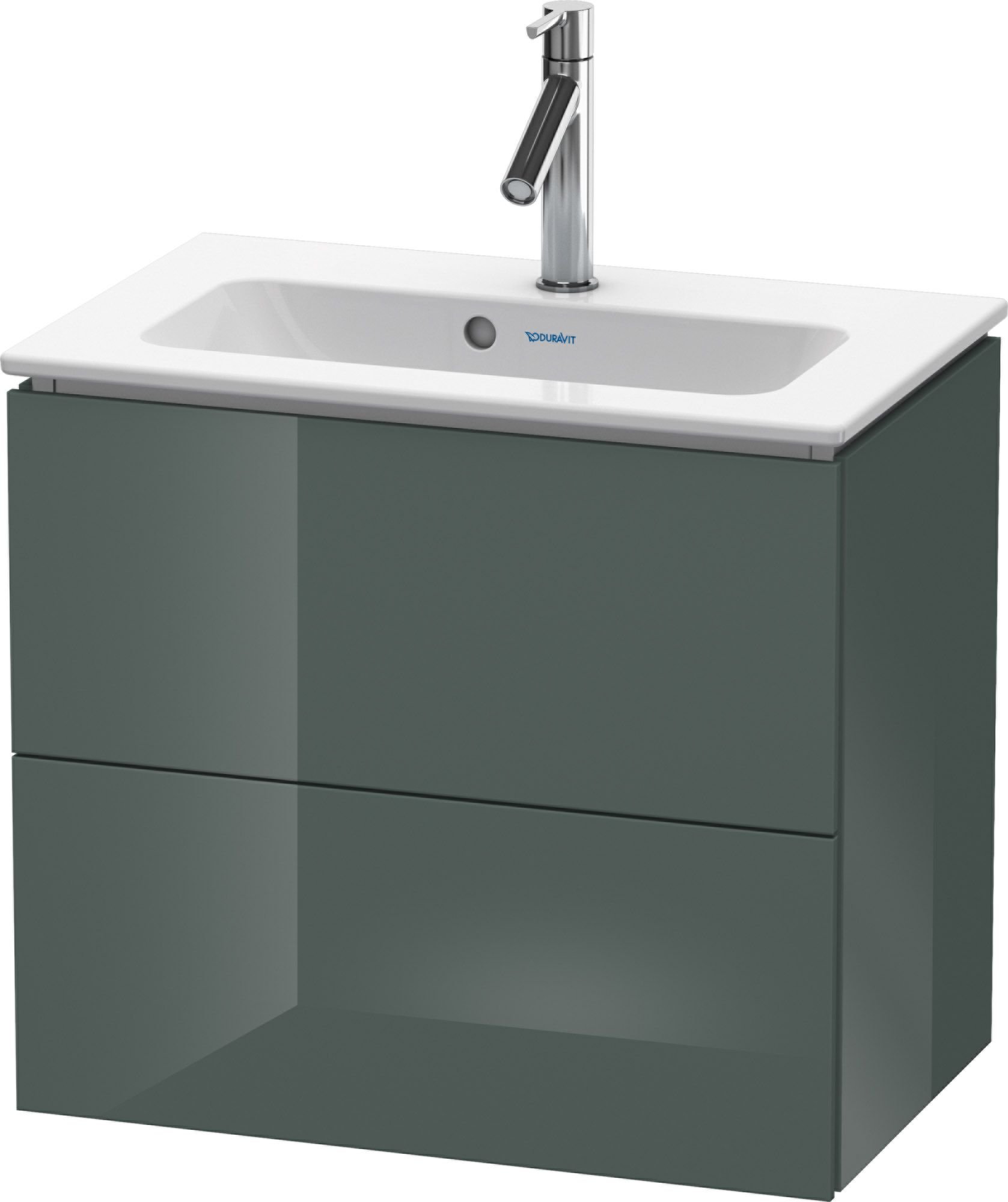 Duravit L-Cube skrinka 62x39.1x55 cm závesné pod umývadlo sivá LC625603838