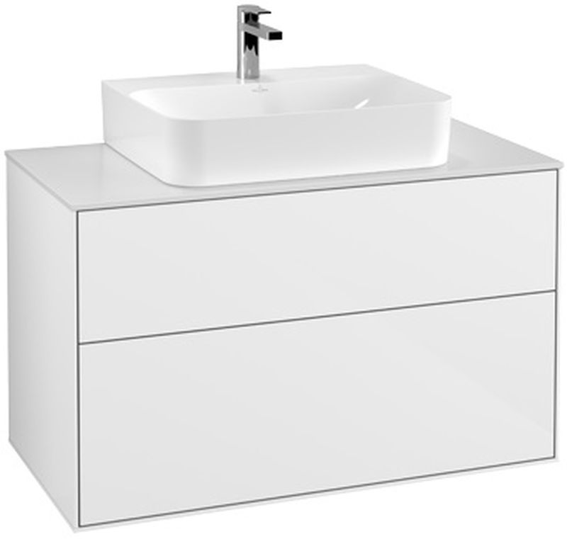 Villeroy & Boch Finion skrinka 100x50.1x60.3 cm závesné pod umývadlo biela F10100GF