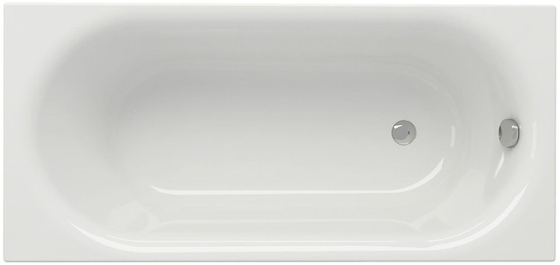Cersanit Octavia obdĺžniková vaňa 160x70 cm biela S301-252