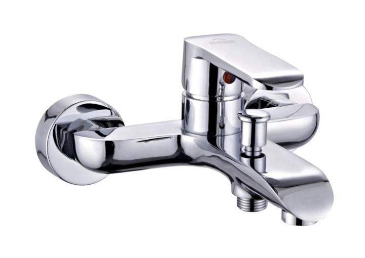 Invena Siros vaňová/sprchová batéria nástenná chrómová BW-90-001