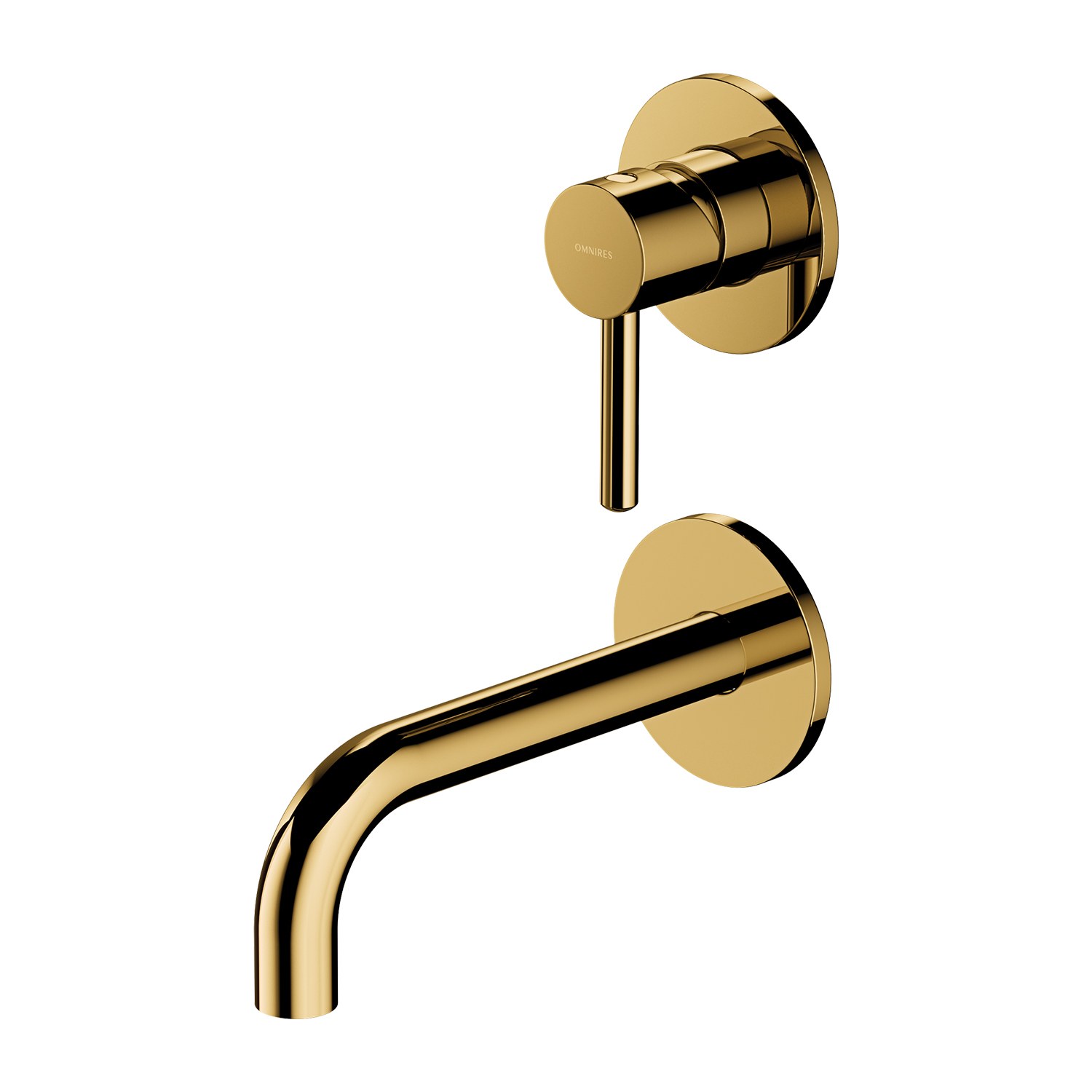 Omnires Y umývadlová batéria podomietková zlatá Y1215NGL