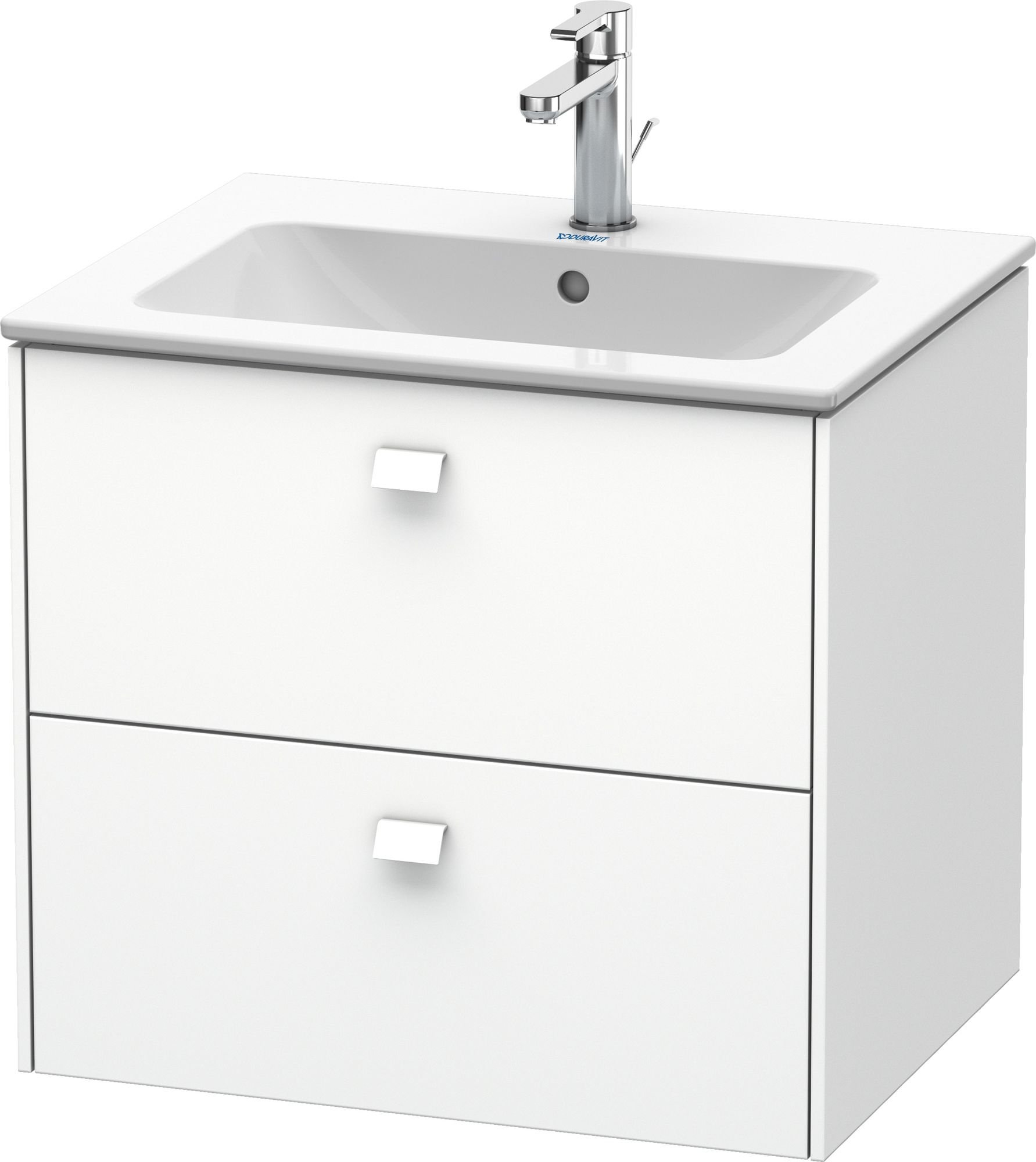 Duravit Brioso skrinka 62x47.9x55.3 cm závesné pod umývadlo biela BR410101818