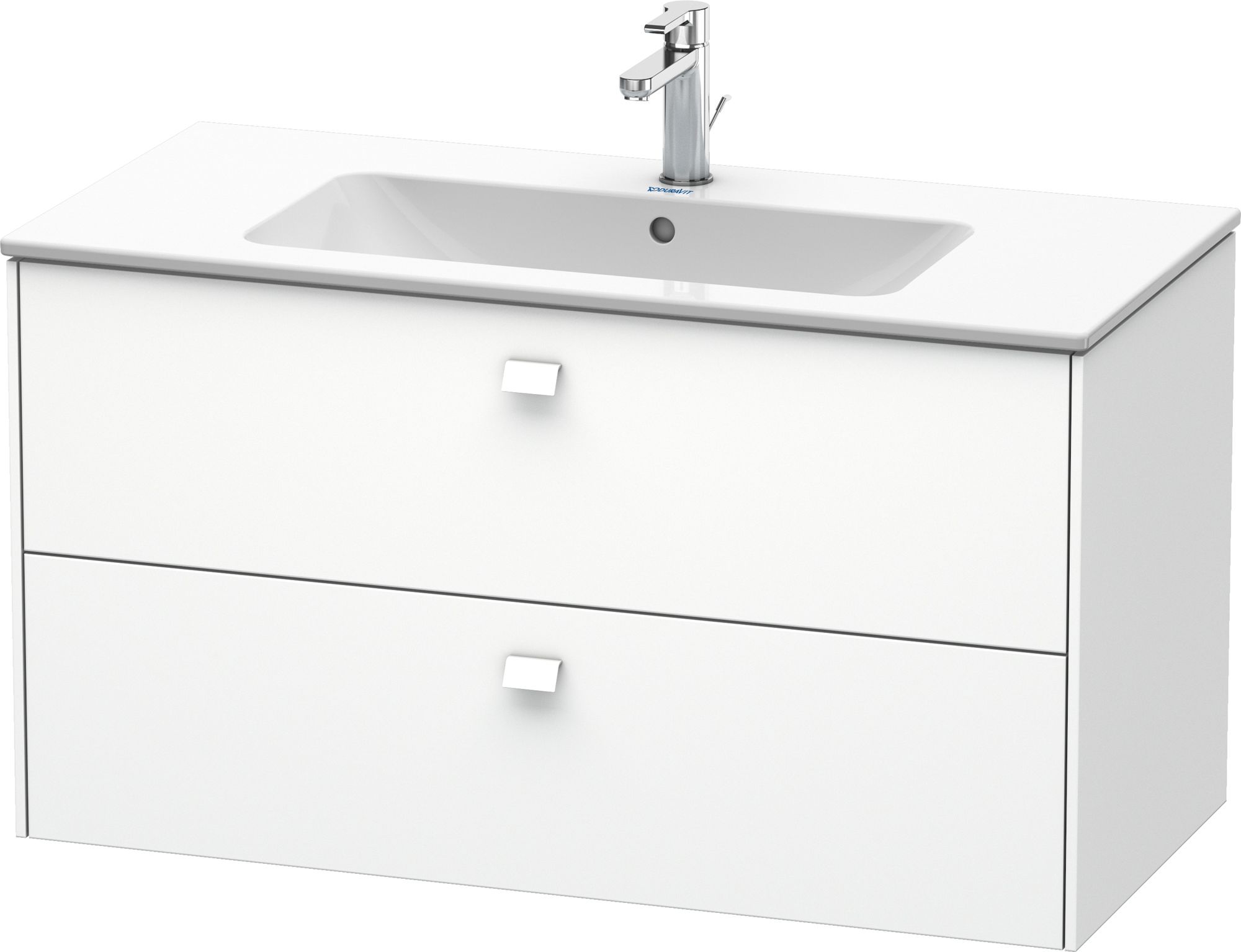 Duravit Brioso skrinka 102x47.9x55.3 cm závesné pod umývadlo biela BR410301818