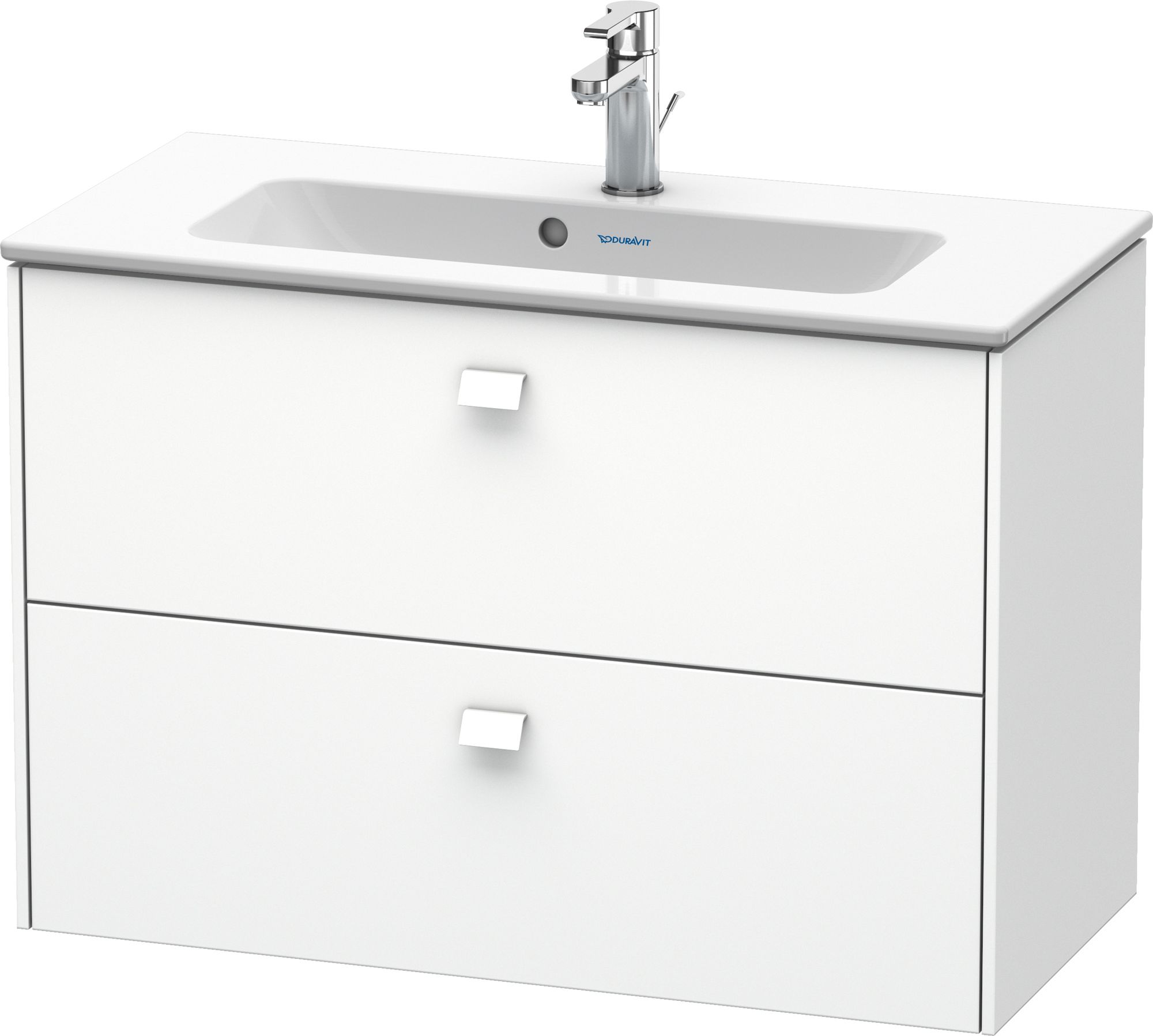 Duravit Brioso skrinka 82x38.9x55.3 cm závesné pod umývadlo biela BR411101818