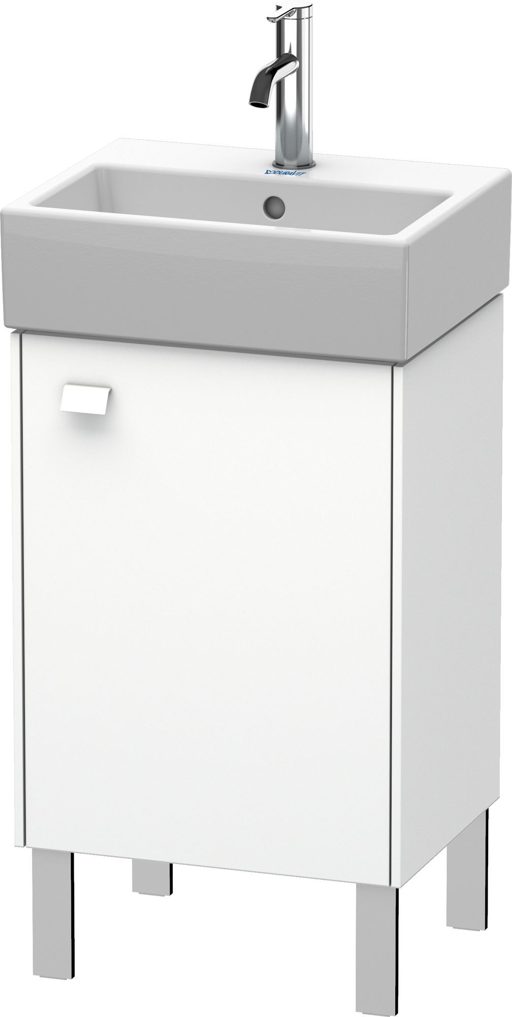 Duravit Brioso skrinka 43.4x33.9x57 cm stojacie bočné biela BR4430R1818