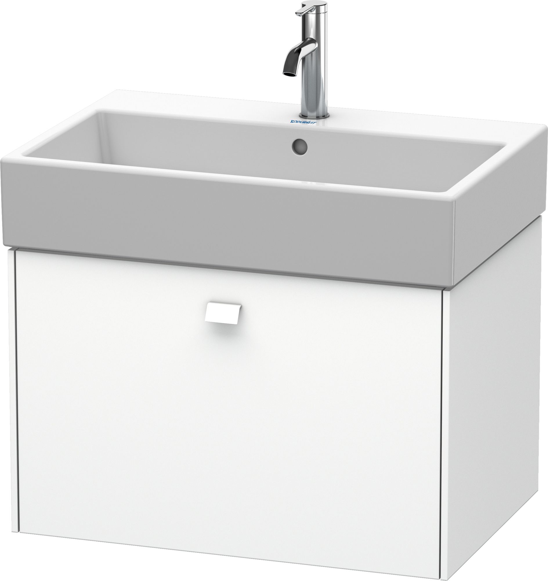 Duravit Brioso skrinka 68.4x45.9x44.2 cm závesné pod umývadlo biela BR405401818