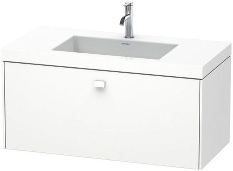 Duravit Brioso umývadlo so skrinkou 100 cm biela BR4602O1818