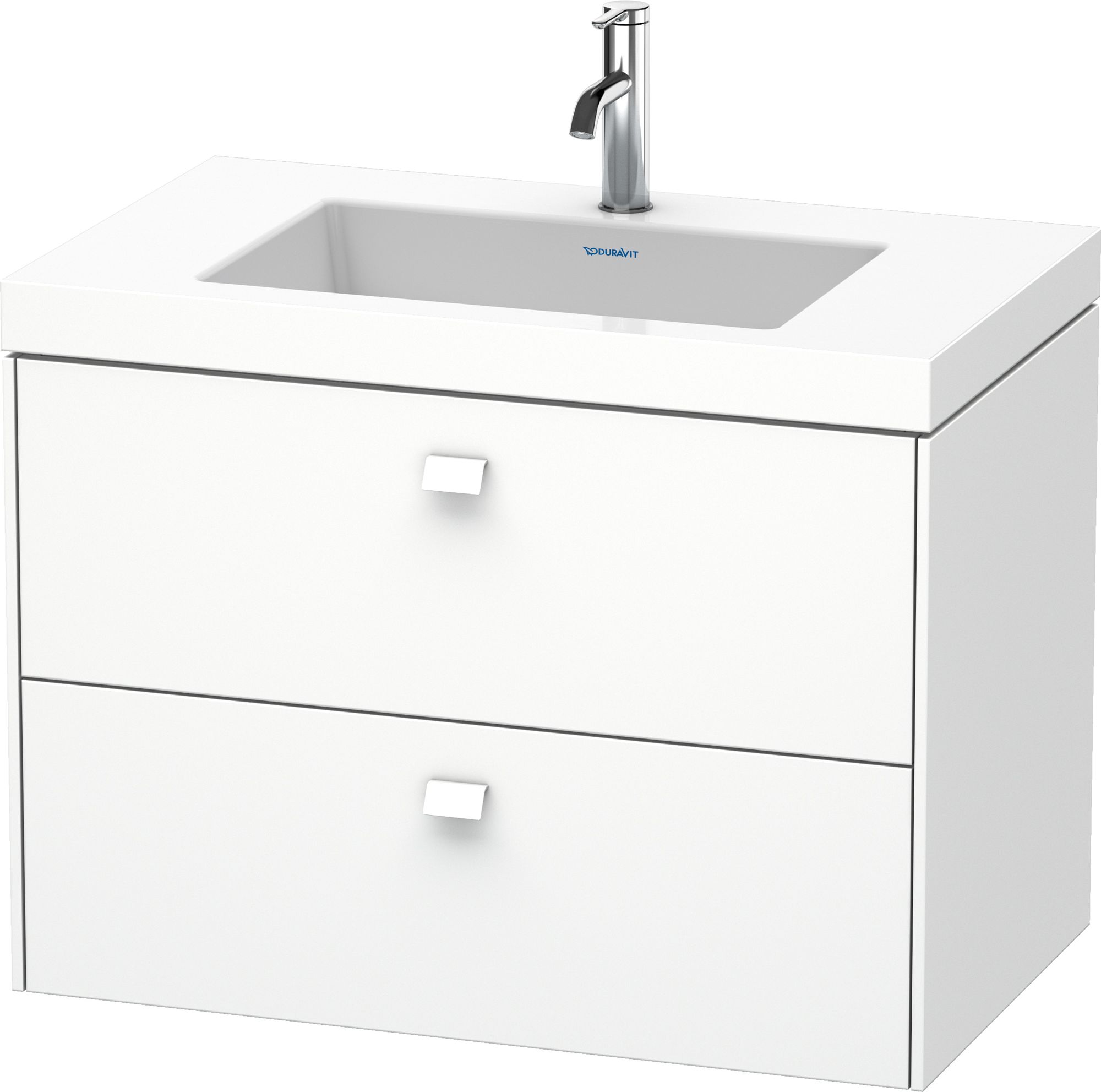 Duravit Brioso umývadlo so skrinkou 80 cm biela BR4606O1818