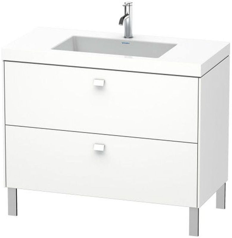 Duravit Brioso umývadlo so skrinkou 100 cm biela BR4702O1818