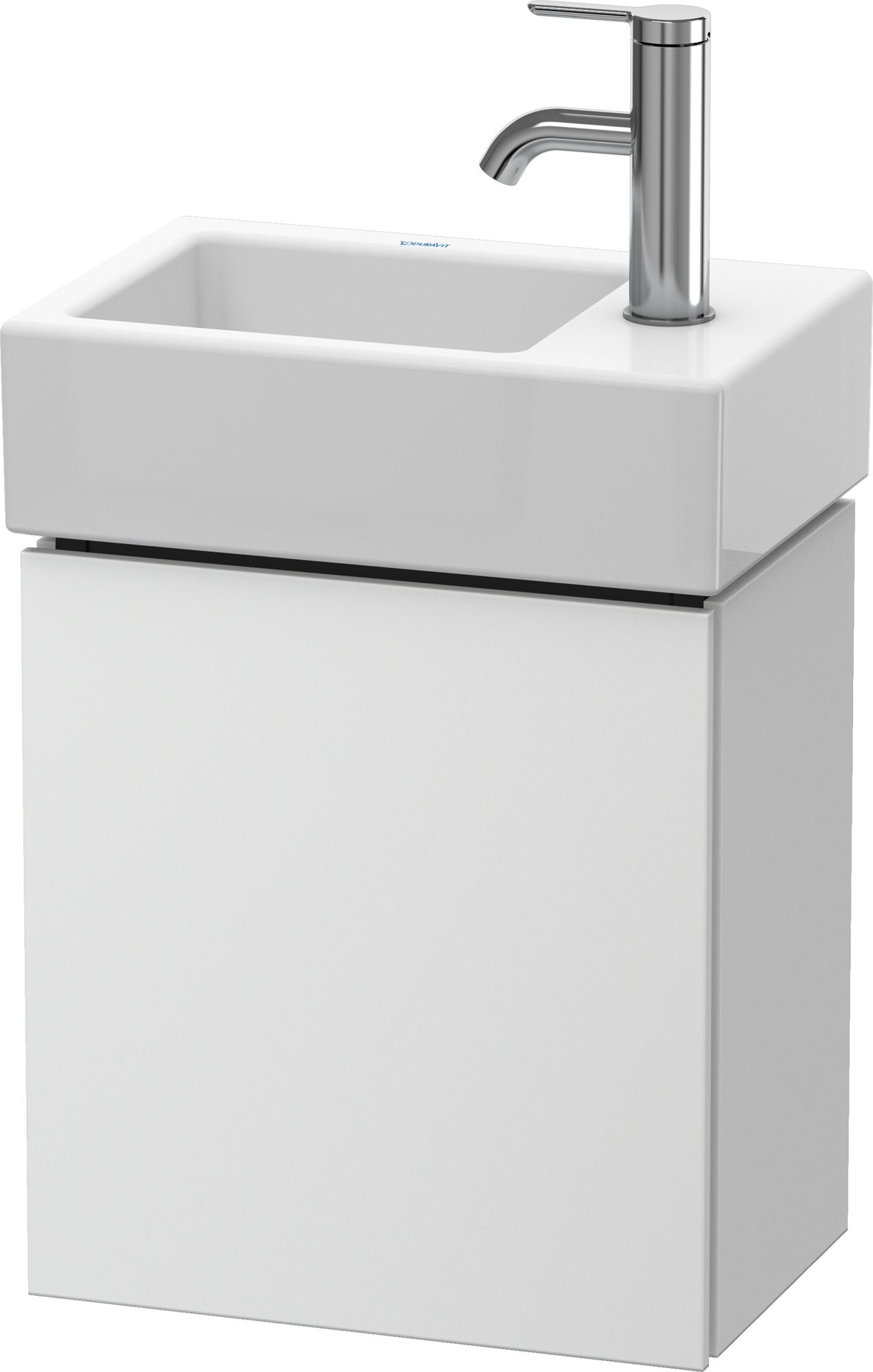 Duravit L-Cube skrinka 36.4x24.1x40 cm závesná kúpeľňová skrinka pod umývadlo biela LC6293R1818