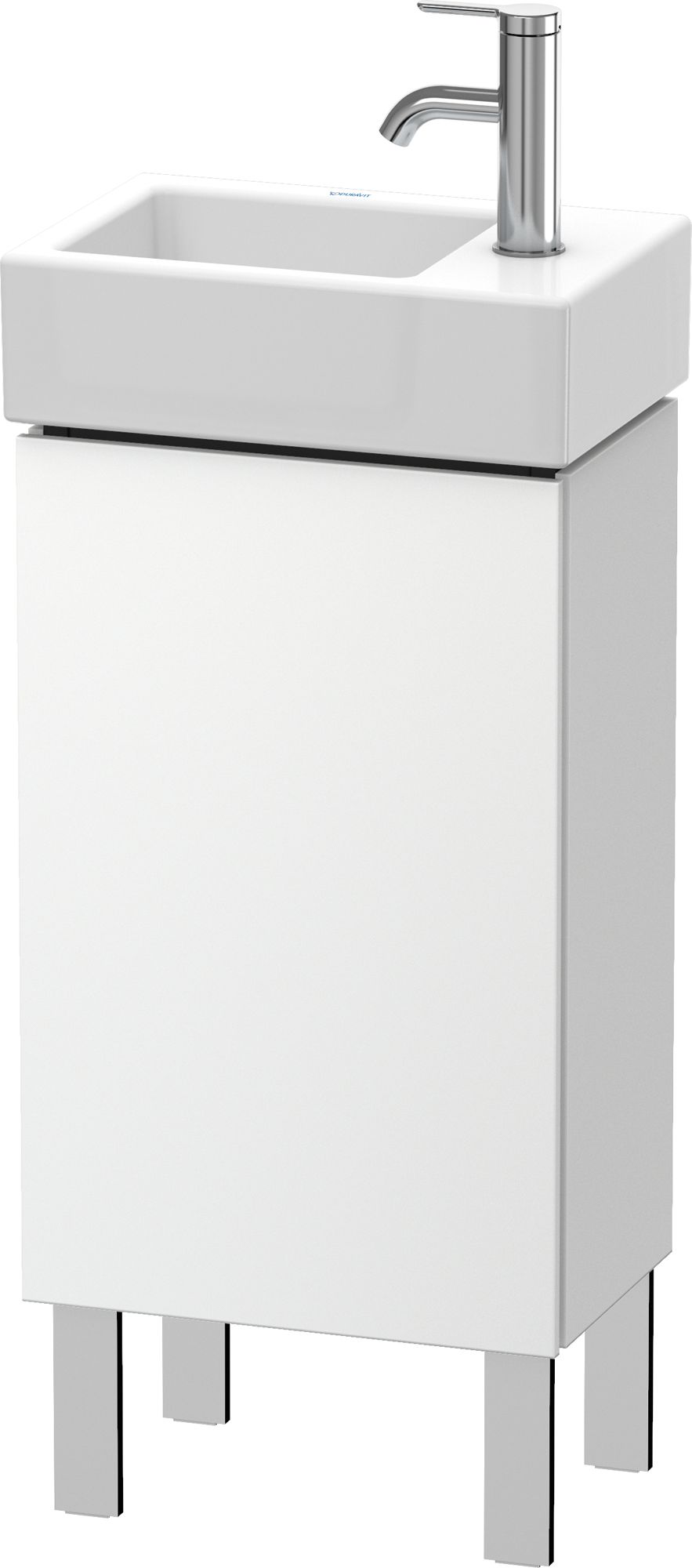 Duravit L-Cube skrinka 36.4x24.1x58.1 cm stojacie pod umývadlo biela LC6793L1818