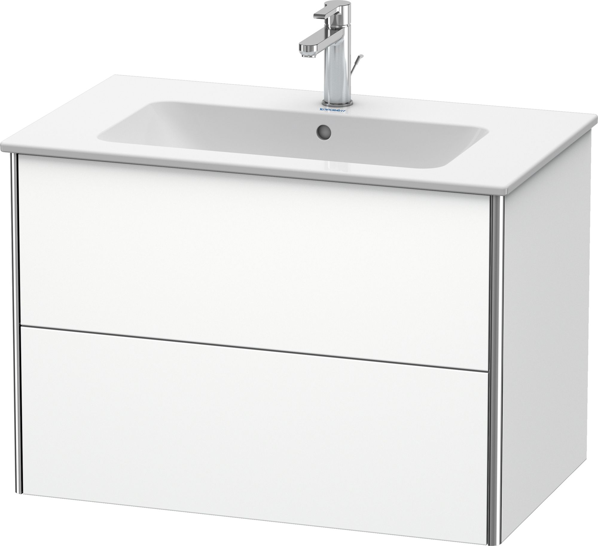 Duravit XSquare skrinka 81x47.8x56 cm závesné pod umývadlo biela XS417201818