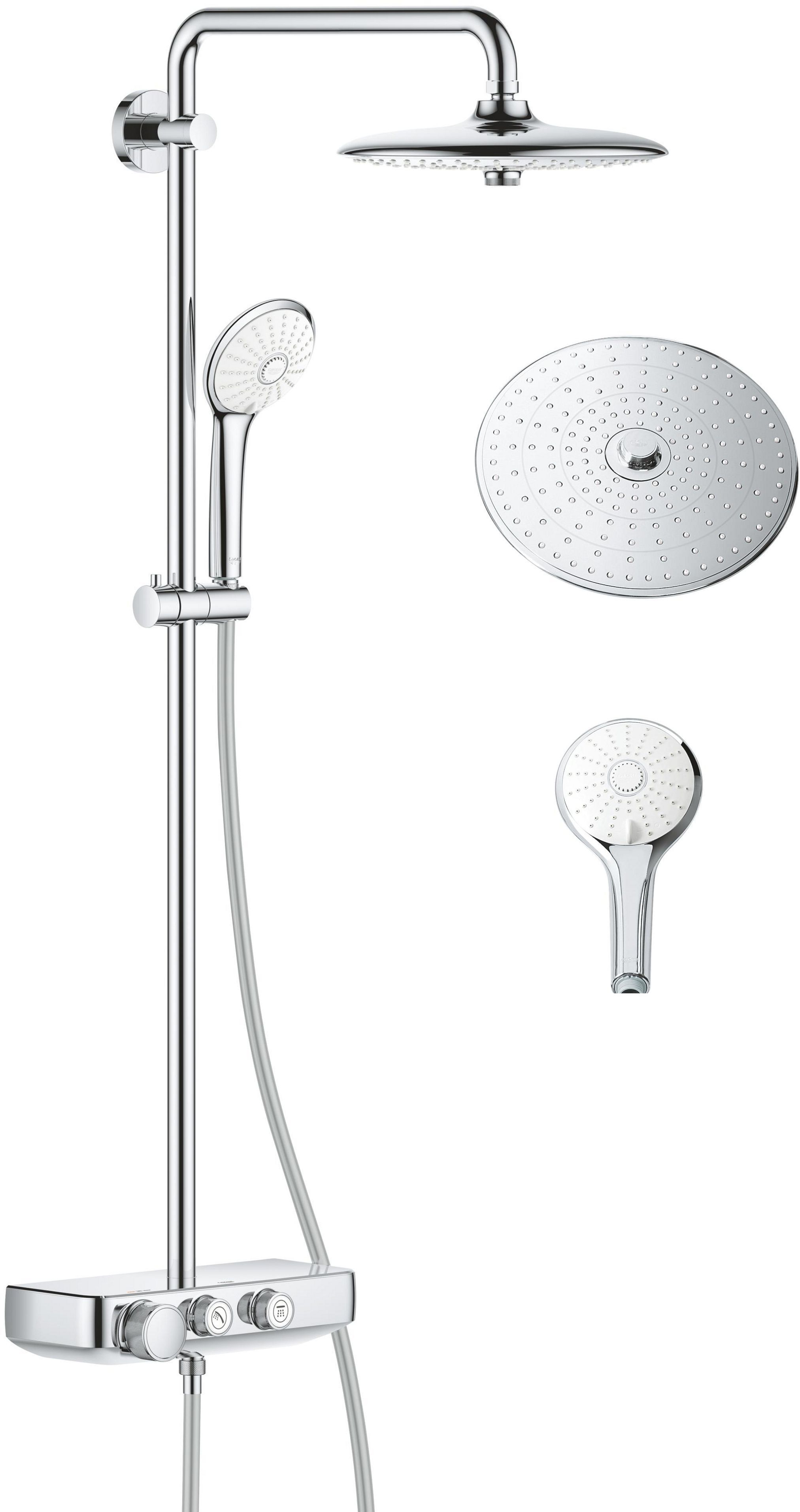 Grohe Euphoria sprchová súprava nástenná s termostatom áno StarLight Chrome 26509000