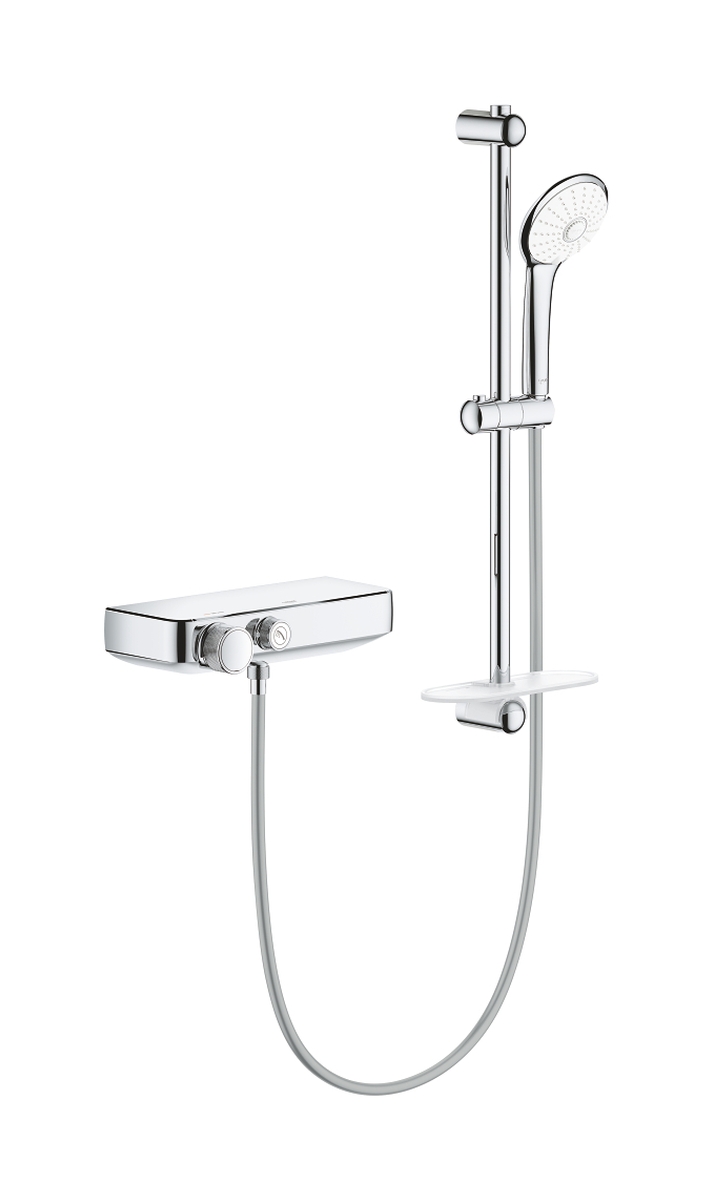 Grohe Grohtherm SmartControl sprchová súprava nástenná s termostatom StarLight Chrome 34720000