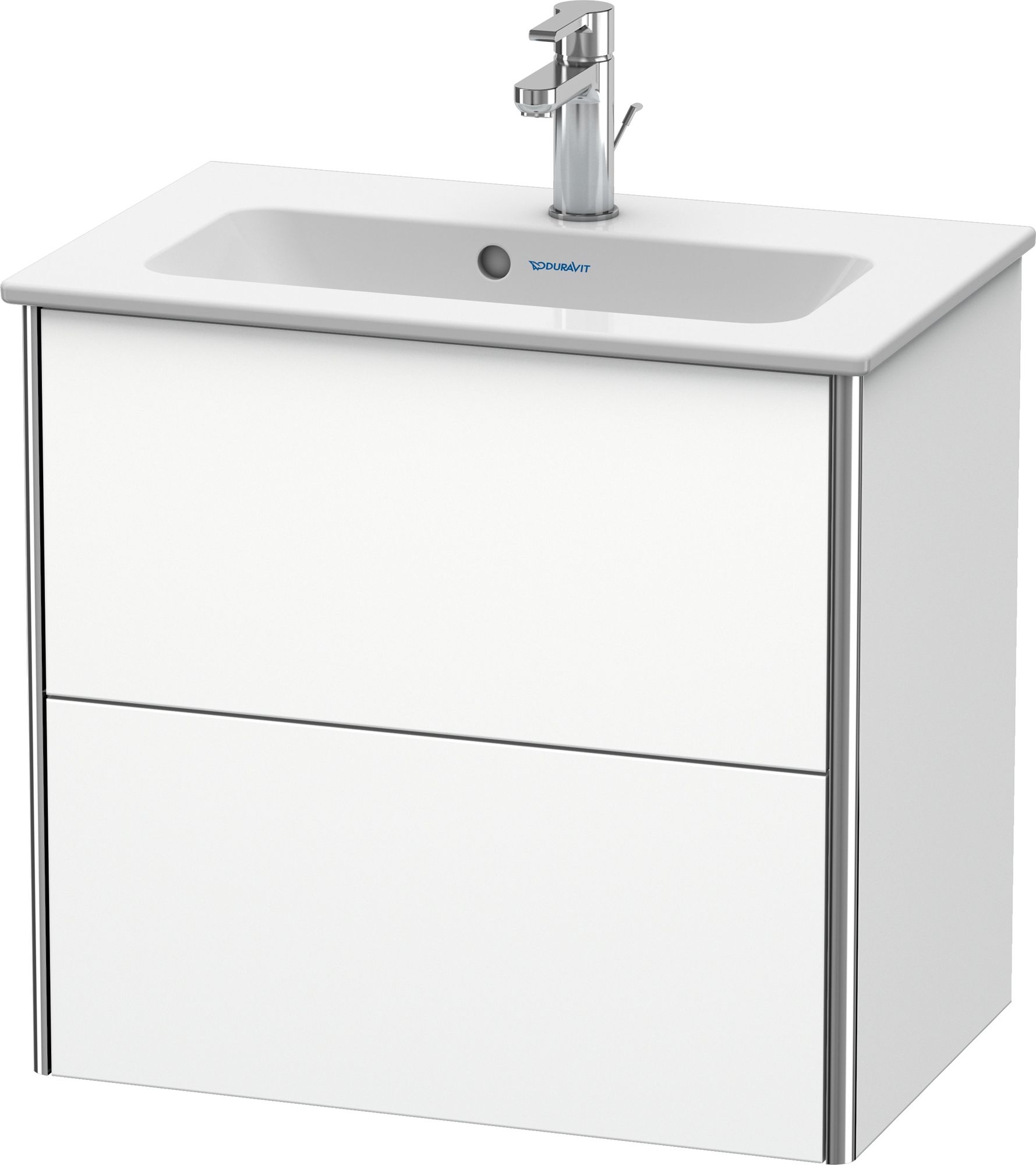 Duravit XSquare skrinka 61x38.8x56 cm závesné pod umývadlo biela XS416501818