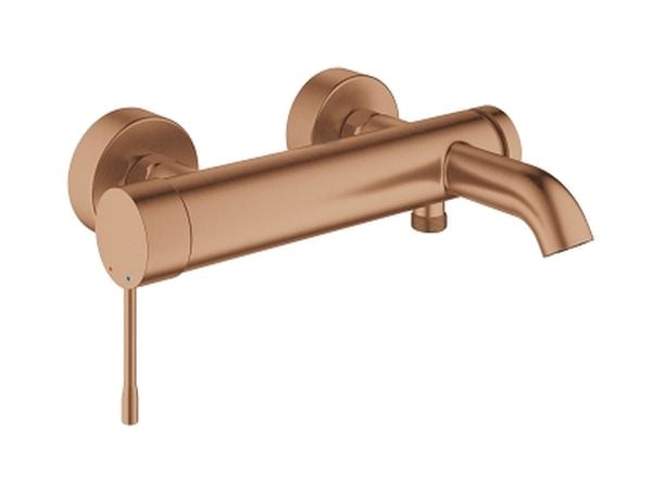 Grohe Essence vaňová/sprchová batéria nástenná Brushed Warm Sunset 33624DL1