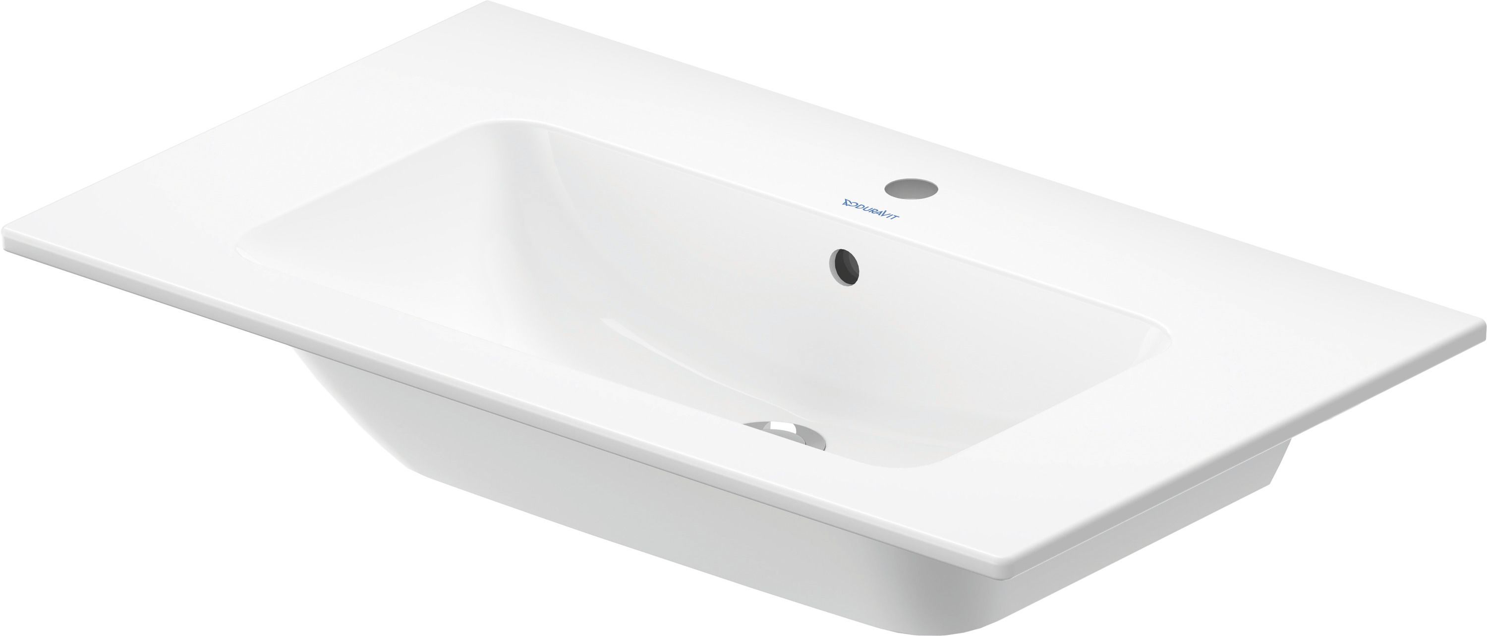 Duravit ME by Starck umývadlo 83x49 cm obdĺžnik klasické umývadlo-umývadlo na nábytok biela 2336830060