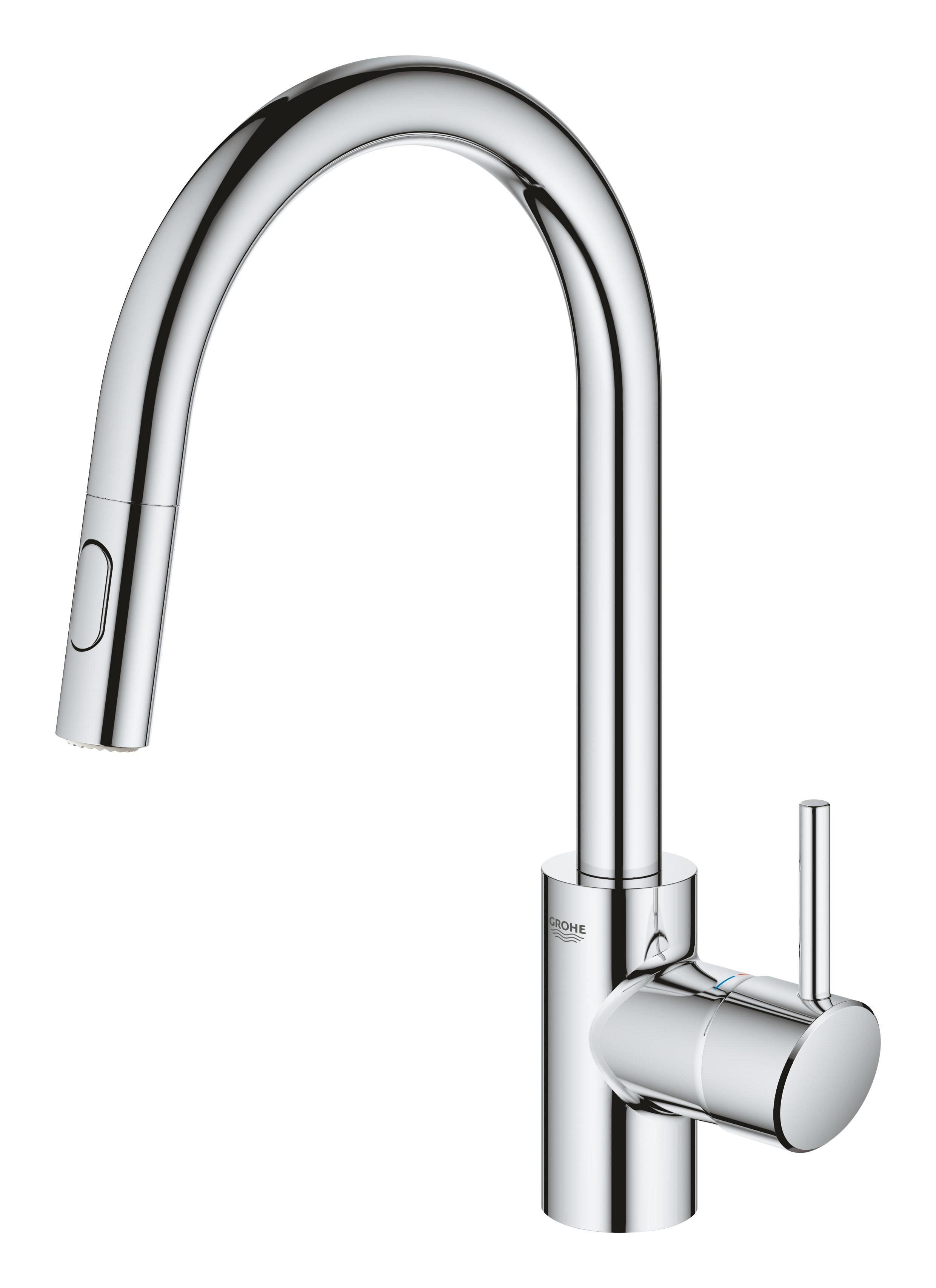 Grohe Concetto kuchynská batéria nástenná chrómová 31483002