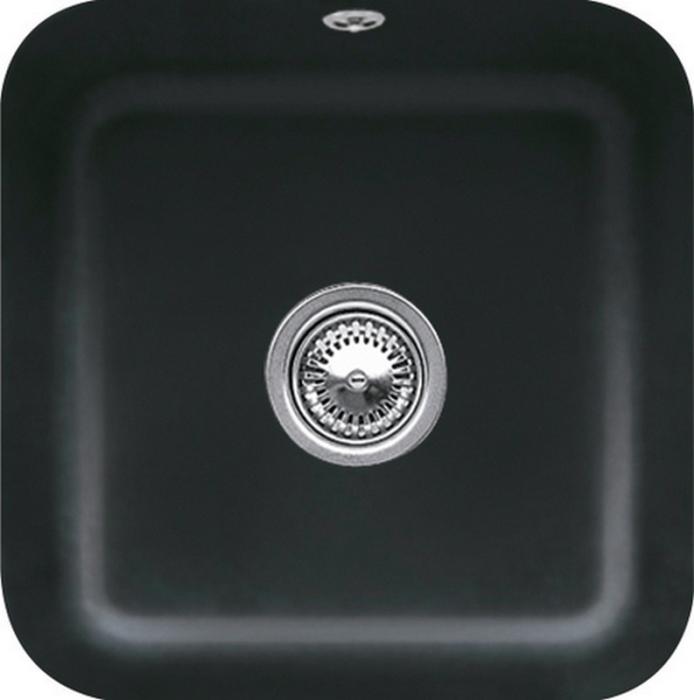 Villeroy & Boch Cisterna keramický drez 39x39 cm čierna 670301S5
