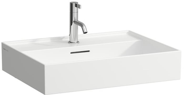 Laufen Kartell umývadlo 60x46 cm obdĺžnik pultové umývadlo biela lesklá H8163330001091