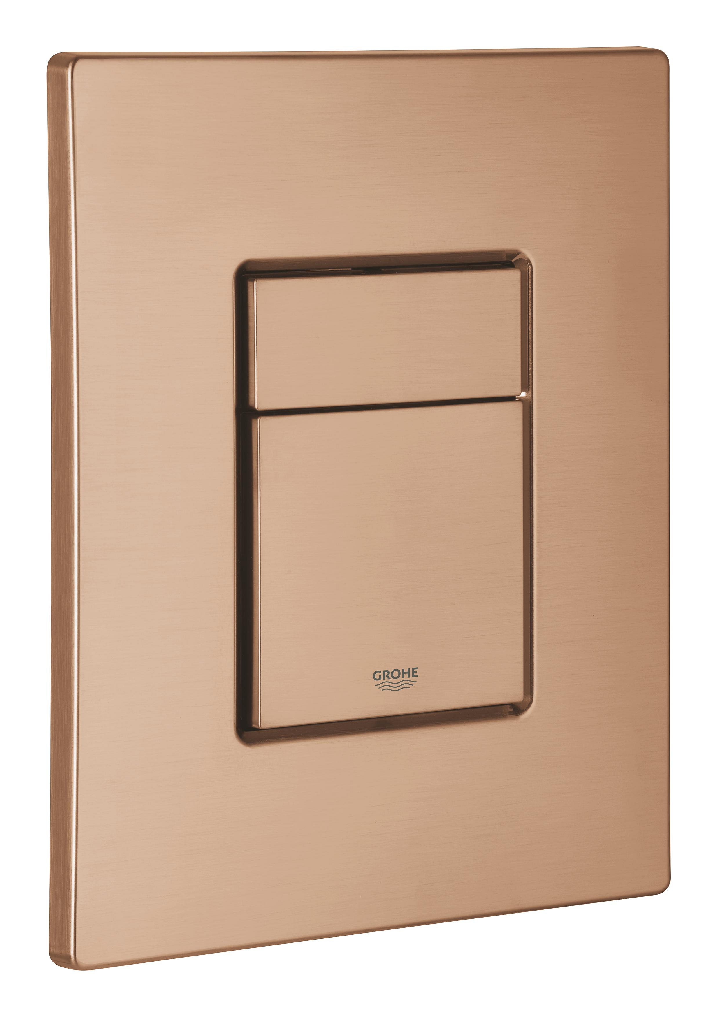Grohe Skate splachovacie tlačidlo do toalety Brushed Warm Sunset 38732DL0