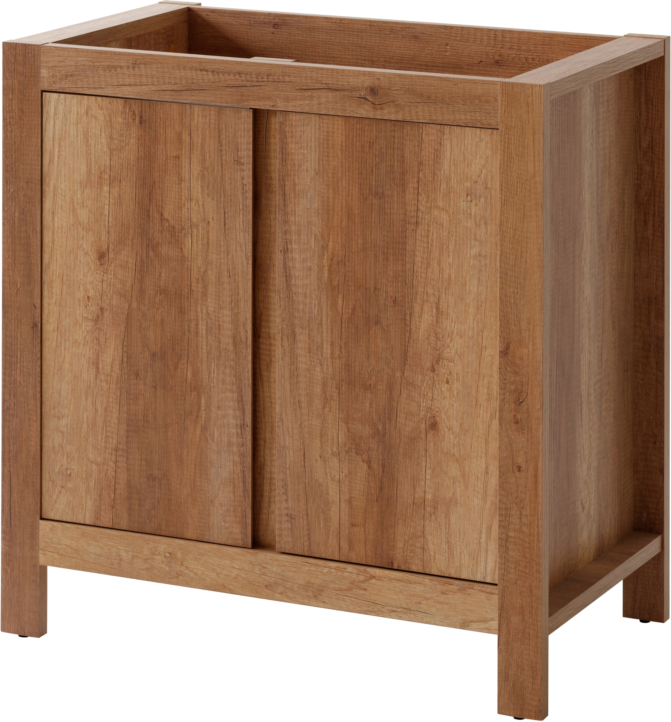 Comad Classic Oak skrinka 80x46x79 cm kúpeľňová skrinka pod úmývadlo stojaca CLASSICOAK821