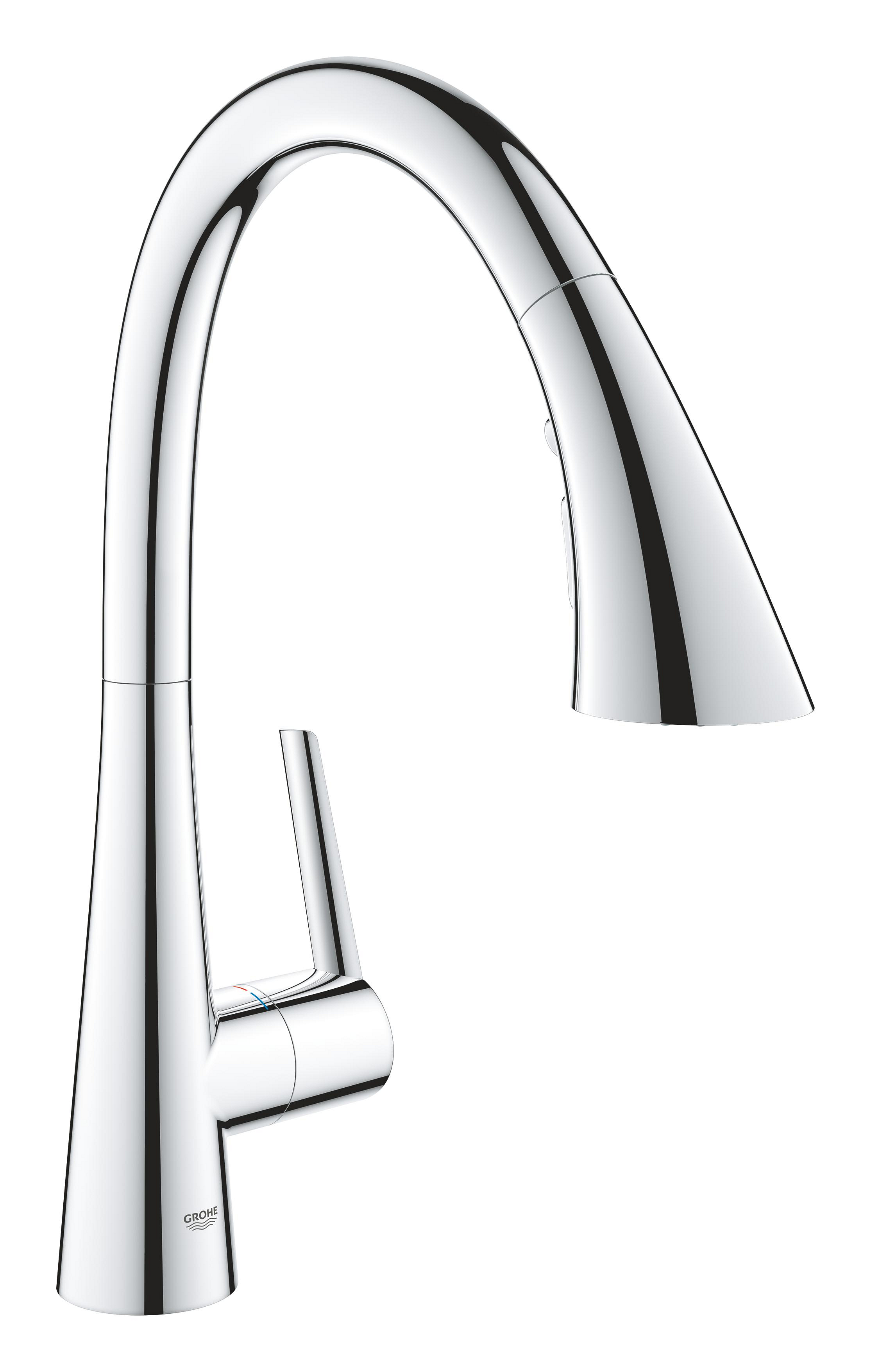 Grohe Zedra kuchynská batéria stojaca StarLight Chrome 32294002