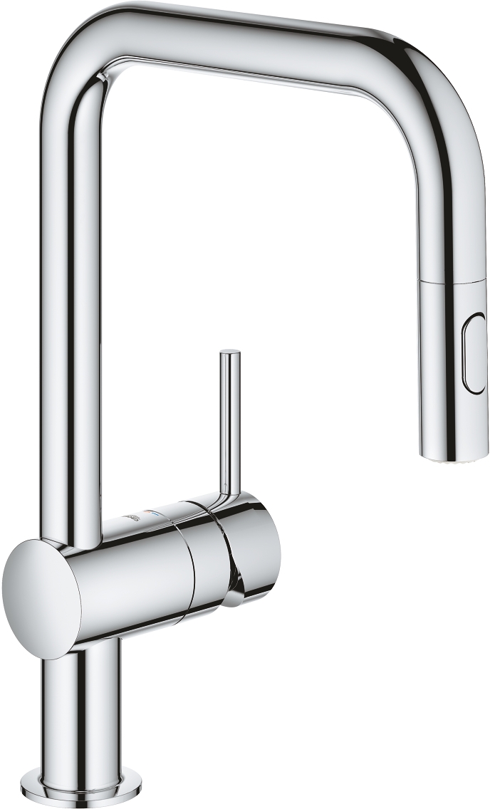 Grohe Minta kuchynská batéria stojaca StarLight Chrome 32322002