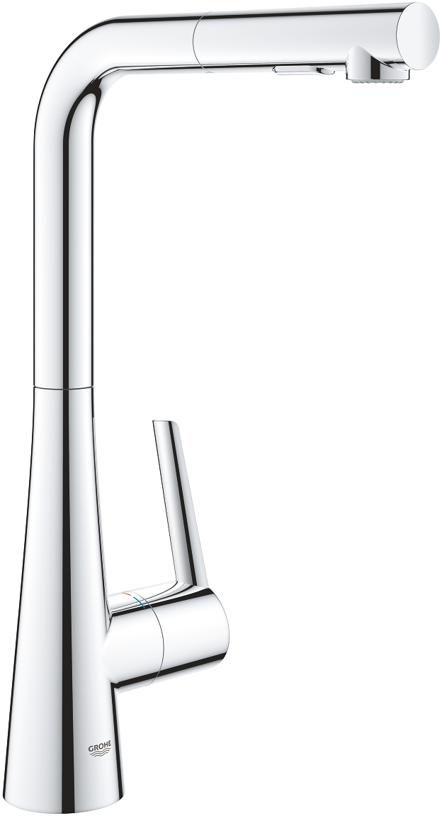 Grohe Zedra kuchynská batéria stojaca StarLight Chrome 32553002