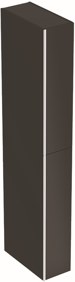 Geberit Acanto skrinka 22x47.6x173 cm závesné bočné čierna 500.638.16.1