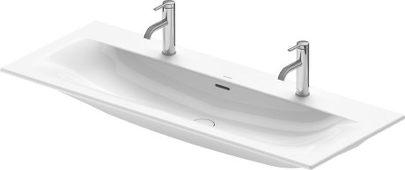 Duravit Viu umývadlo 123x49 cm obdĺžnik umývadlo na nábytok biela 2344120024