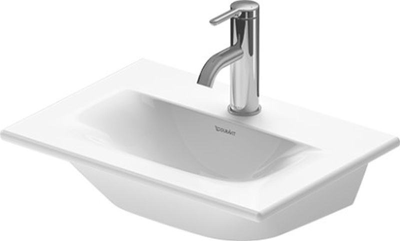 Duravit Viu umývadlo 45x32 cm obdĺžnik umývadlo na nábytok biela 733450041