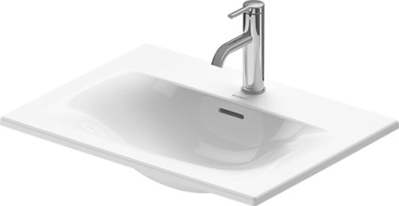 Duravit Viu umývadlo 60x45 cm obdĺžnik vstavané umývadlo biela 0385600000