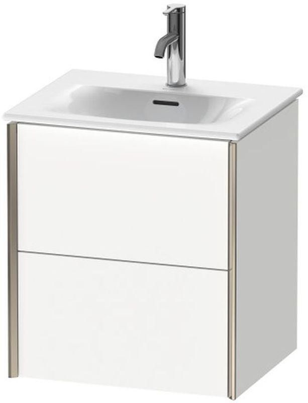 Duravit Viu skrinka 51x42x55.7 cm závesné pod umývadlo biela XV41310B118