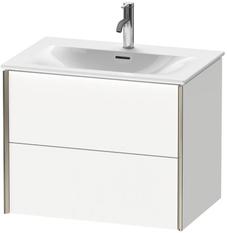 Duravit Viu skrinka 71x48x55.7 cm závesné pod umývadlo biela XV41330B118