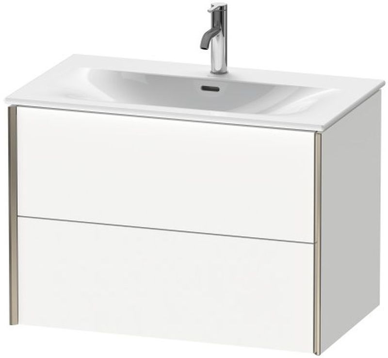 Duravit Viu skrinka 81x48x55.7 cm závesné pod umývadlo biela XV41340B118