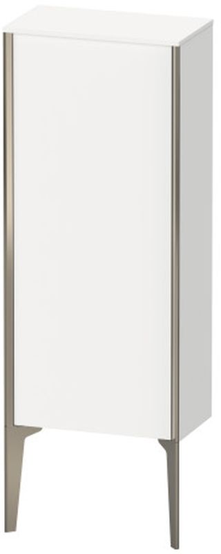 Duravit Viu skrinka 40x24x89 cm závesné bočné biela XV1305RB118
