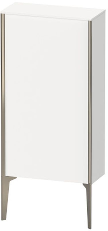 Duravit Viu skrinka 50x24x89 cm závesné bočné biela XV1306LB118