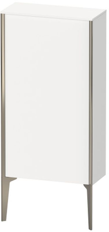 Duravit Viu skrinka 50x24x89 cm závesné bočné biela XV1306RB118