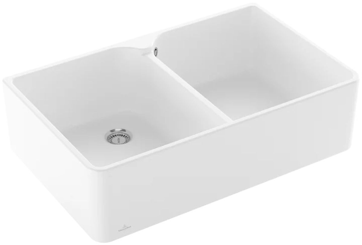 Villeroy & Boch Farmhouse keramický drez 79.5x50 cm biela 638001RW