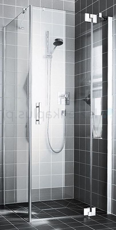 Kermi Filia XP sprchové dvere 80 cm výklopné strieborná lesklá/priehľadné sklo FX1WR08020VPK