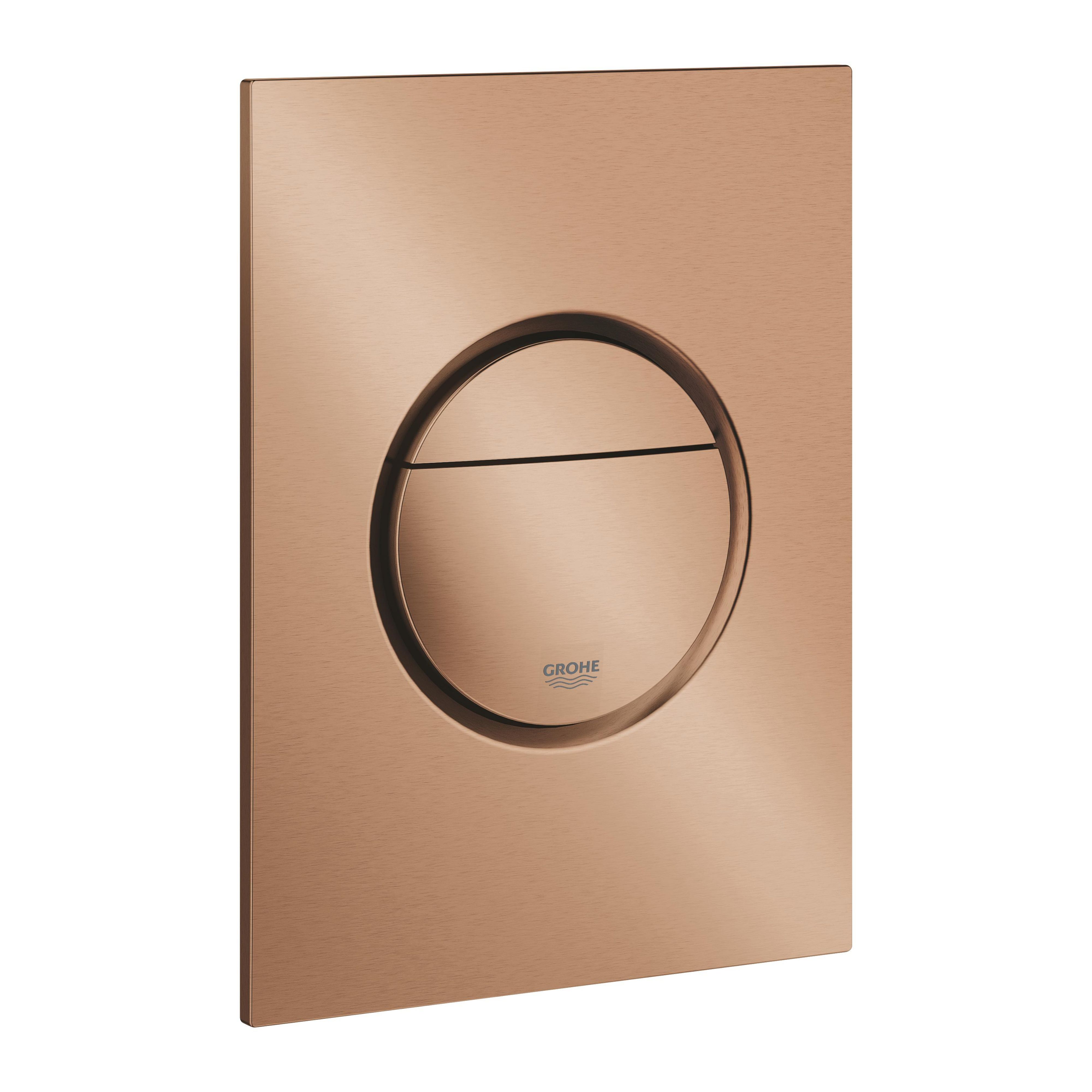 Grohe Nova Cosmopolitan S splachovacie tlačidlo do toalety Brushed Warm Sunset 37601DL0